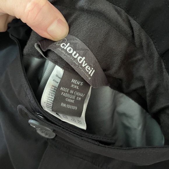 Cloudveil Snow Pant Bib NWT, Men's XXL - Picture 4 of 8